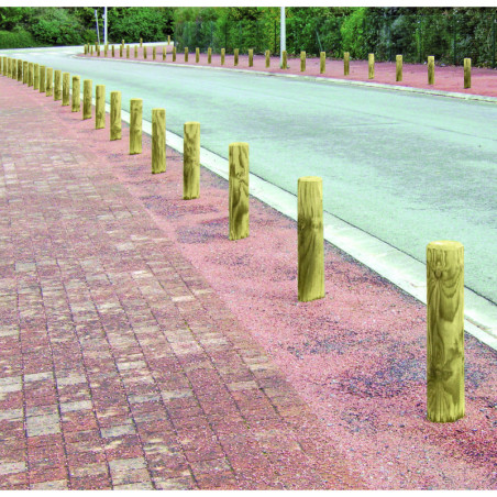 Borne anti parking bois ESTRA direct urbain